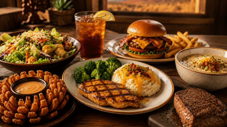 Outback Lunch Menu