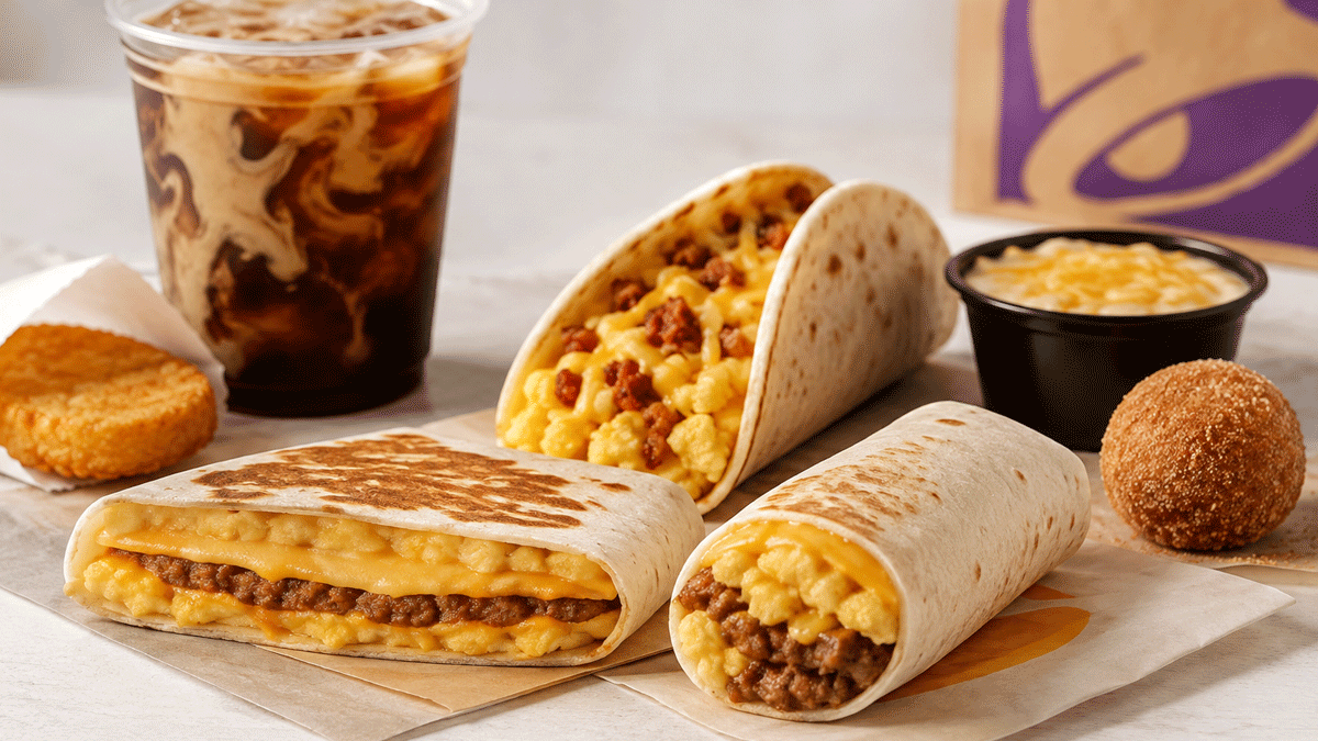 Taco Bell Breakfast Menu